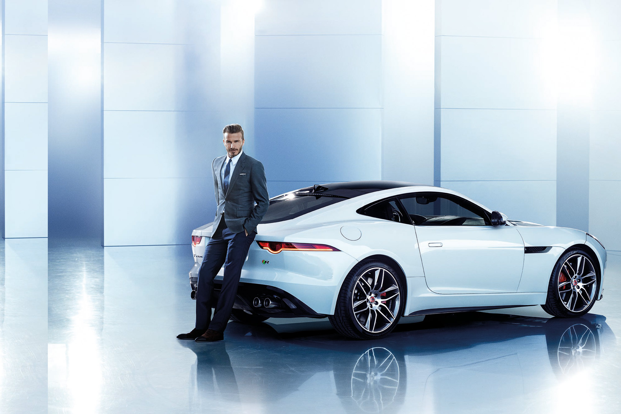 David Beckham y Jaguar