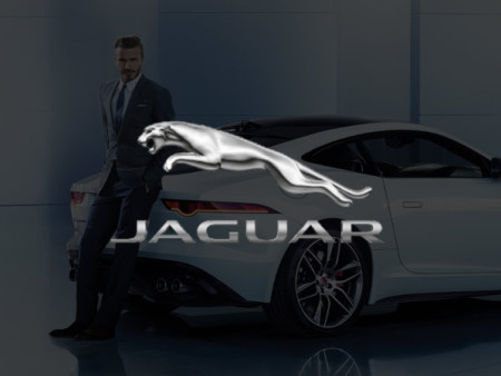 David Beckham and Jaguar