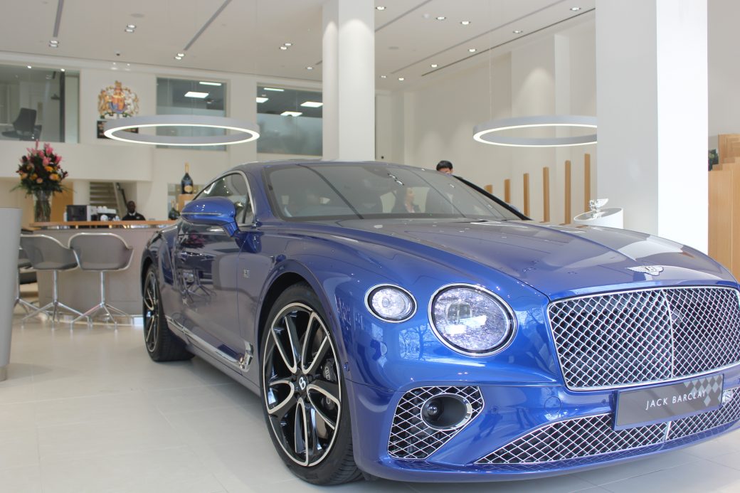 Automotive PR: Iconic Bentley dealership Jack Barclay Bentley has welcomed a First Edition version of the all-new Continental GT to Mayfair