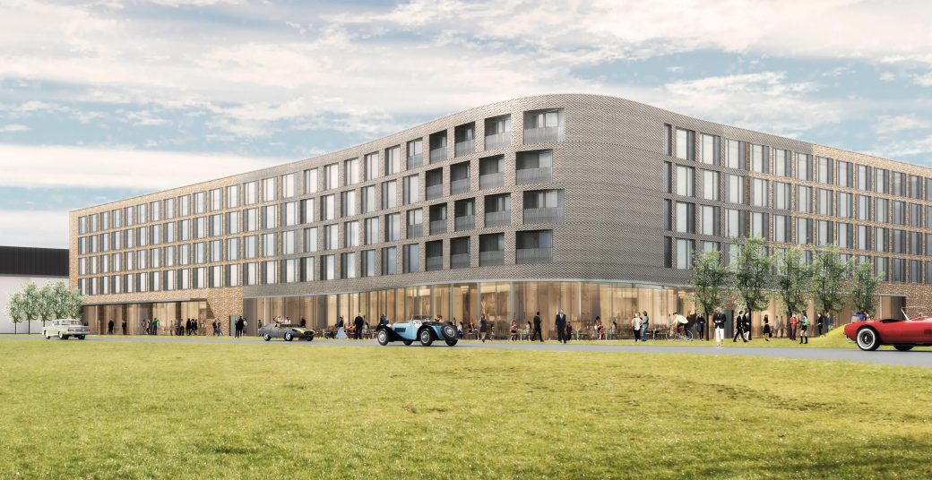 Historic Car PR: Bicester Heritage Hotel