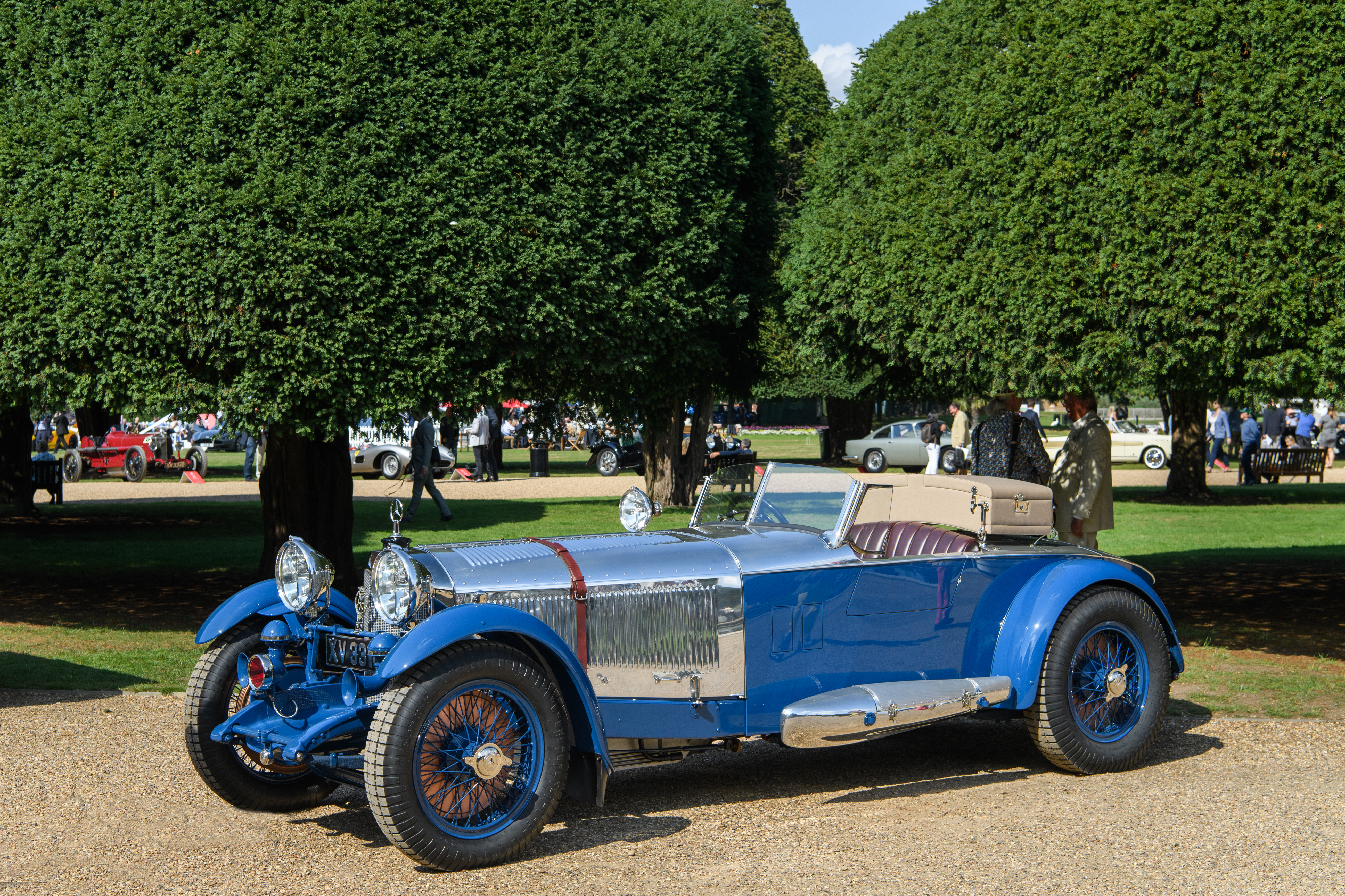 Concours PR: Fast 13.000 Autofans strömten an diesem Wochenende in die Gärten von Hampton Court Palace, um den bisher besten Concours of Elegance zu erleben