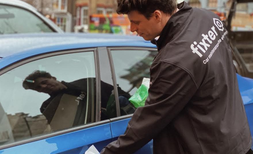 Online car maintenance service provider, Fixter, offers London-based customers over 65-years-old help with delivery of essential items when collecting and returning vehicles
